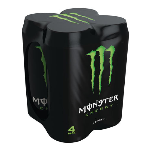 Afbeeldingen van MONSTER ENERGY BLIK 4X50CL