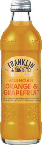 Afbeeldingen van FRANKLIN & SONS ORANGE & GRAPEFRUIT LEMONADE 27.5CL FLES